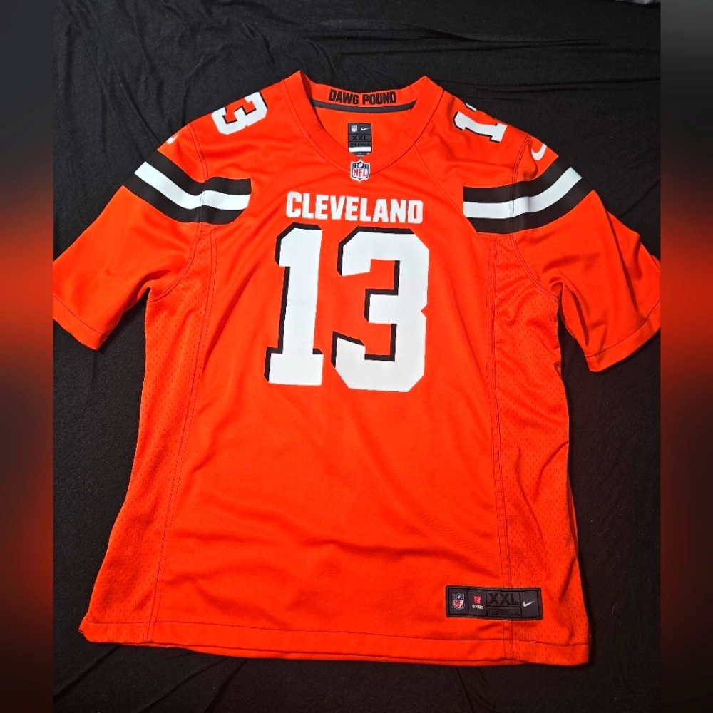 Odell Beckham #13 orange Cleveland Browns jersey xxl